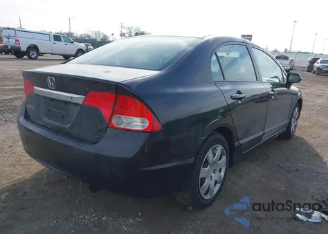 2010 Honda Civic Lx z USA, uszkodzony, nr VIN 2HGFA1F52AH564943
